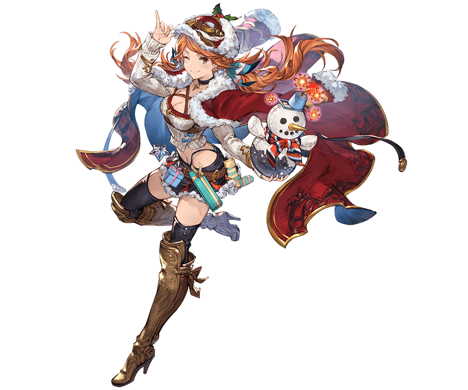 グラブル 22日のガチャ更新はクリスマスキャラ確率アップガチャ これなら無料ガチャはプラス確定を引いた方がいいな グラブルまとめ いすたるしあ通信