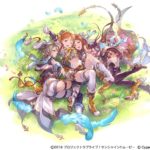 【グラブル】ラブライブサンシャインコラボの2年生組のバトル演出公開、アビは連撃バフ、ポンバ、ディスペルと配布にしては破格の性能