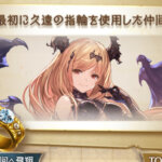 【グラブル】最初に久遠の指輪をあげたキャラは誰だった？機能実装の時期的にヴァジラな人は多そう